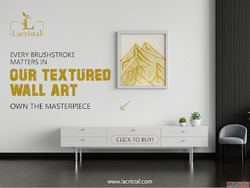 Style Your Interiors with Roots and Rustle Framed Textured W...