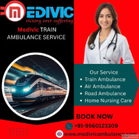 Get a Risk-Free Transfer by Medivic Train Ambulance Service ...