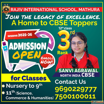 Rajiv International School - A Perfect Destination to get Unparalleled Education