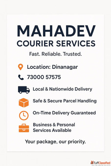 best courier service in dinanagar
