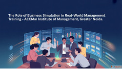 Top PGDM College ACCMAN Institute Uses Business Simulation f...