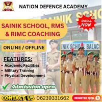 Best Sainik School Coaching in India