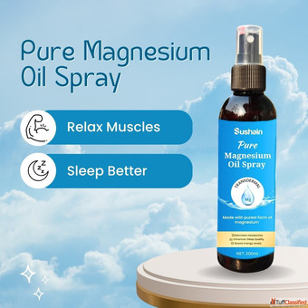 Magnesium Oil Spray-Instant Relief for Muscle Nerve System