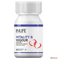 Inlife Shilajit with Safed Musli Ashwagandha Tribulus Gokshu...
