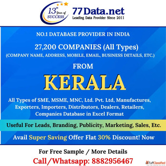 77 Data Download the Verified List of Manufacturing Companies in Kerala