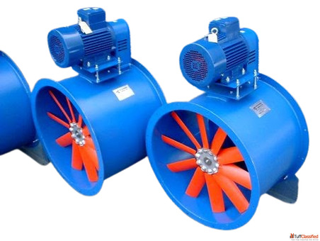 High-Efficiency Vane Axial Fans with Aluminum Blades - Perkins Blowers