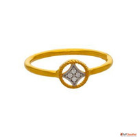 Elegant Gold Ring for Girlfriend - Perfect Romantic Gift