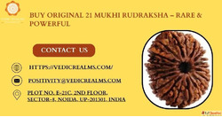 Buy Original 21 Mukhi Rudraksha - Rare Powerful