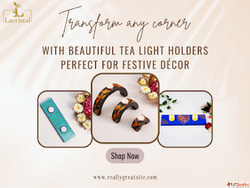 Experience the Glow of Radiant Arc Tea Light Holders - Shop ...