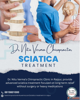Best Sciatica Treatment in Raipur - Non-Surgical Pain Relief