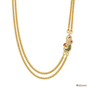 Elegant Mangalsutra Chain Gold Designs CMR Jewellery