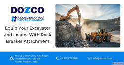Equip Your Excavator and Loader With Rock Breaker Attachment