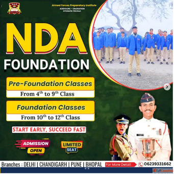 NDA Coaching With Schooling After 10Th In Chandigarh