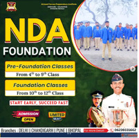 NDA Coaching With Schooling After 10Th In Chandigarh