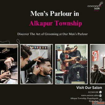 Men's Parlour in Alkapur Township 8121631200 Cocoon Salon