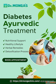 Natural Diabetes Support with Ayurveda at Dr. Monga Medi Clinic
