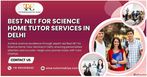 Upgrade Skills Best NET for Science Home Tutor Services in Delhi