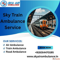 Get the Sky Train Ambulance service to transport your critic...