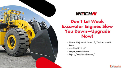 Don't Let Weak Excavator Engines Slow You DownUpgrade Now