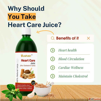 Sushain Heart Care Juice for Stronger Cardiovascular Health