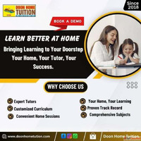 Teaching Jobs in Dehradun with Doon Home Tuition