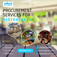 Procurement services for restaurants