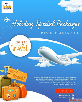 Pick Holidays - Exciting Holiday Special Packages for Every Traveller