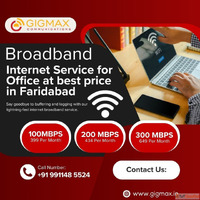Broadband Internet Service for Office at best price in Farid...