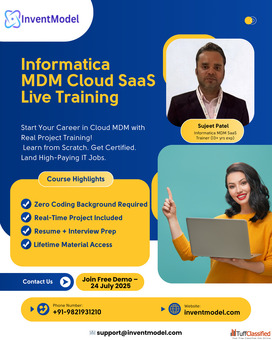 Informatica MDM Cloud SaaS - Live Online Training with Real Project Guidance