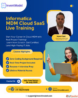 Informatica MDM Cloud SaaS - Live Online Training with Real ...