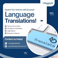 Superb European Languages Translation Services