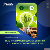 Lead the Change Become a Certified Sustainability Profession...