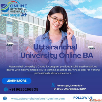 Uttaranchal University BA Admission 2025