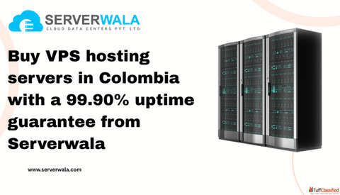 Buy VPS hosting servers in Colombia with a 99.90 Uptime From Serverwala