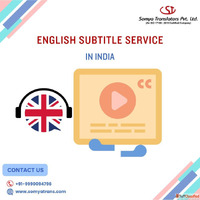Get Affordable English Subtitle Service in India - Talk to U...