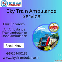 Use Sky Train Ambulance Services for Patient Care in Siligur...