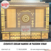 Exquisite Corian Mandirs in Paschim Vihar
