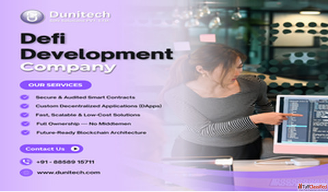 Build Your DeFi Platform with Experts at Dunitech