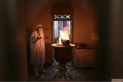 Parsi fire temple ASHA VAHISHTA