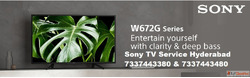Sony Service Center Near Hafeezpet Hyderabad 7337443380