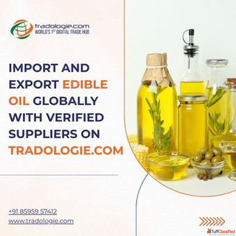 Import and Export Edible Oil Globally with Verified Suppliers on Tradologie.com