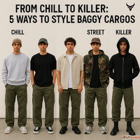 From Chill to Killer 5 Ways to Style Baggy Cargos
