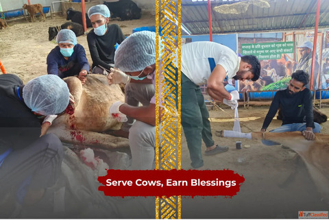 Give Shelter Nourishment Care to the Sacred Cows in Uttarakhand