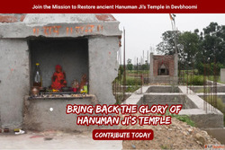Restore ancient Hanuman Ji Temple in Devbhoomi