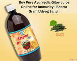 Buy Pure Ayurvedic Giloy Juice Online for Immunity Bharat Gr...
