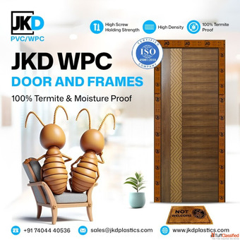 Buy Strong and Stylish WPC Doors from JKD Plastics