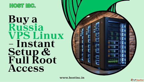 Buy a Russia VPS Linux - Instant Setup Full Root Access
