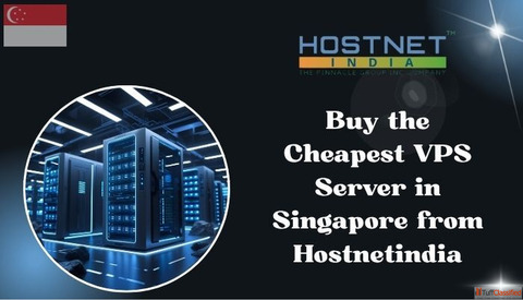Buy the Cheapest VPS Server in Singapore from Hostnetindia