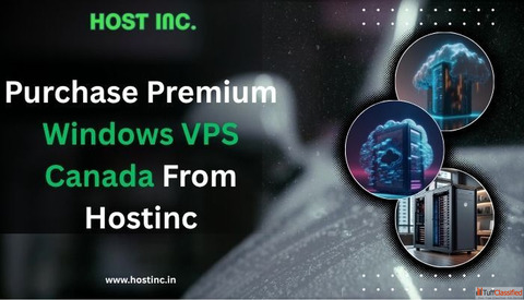 Purchase Premium Windows VPS Canada From Hostinc