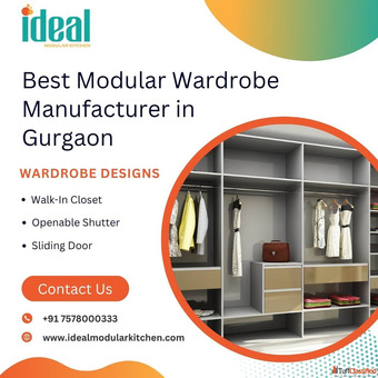 Best Modular Wardrobe Manufacturer in Gurgaon to Upgrade Your Interiors